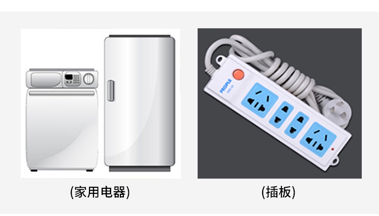 適用于照明、低壓電器